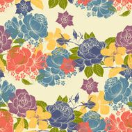 Bright color print Seamless pattern