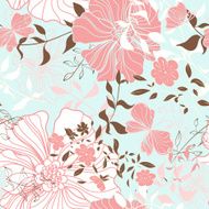 Floral seamles pattern N20