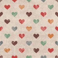 Seamless pattern with hearts N115