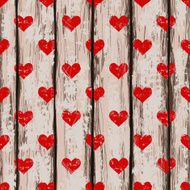 Seamless pattern with hearts N116