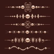 Pearl realistic dividers