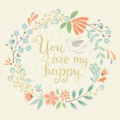 Happy Floral Card