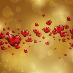 Vector Valentines Day Card N43