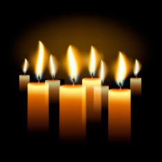 Burning candles N3