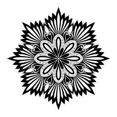 Beautiful Deco Mandala (Vector) N30