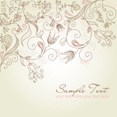 Floral background N976
