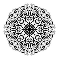 Beautiful Deco Mandala (Vector) N31
