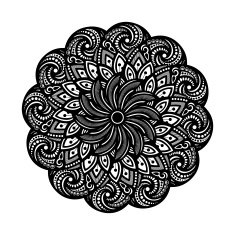 Beautiful Deco Mandala (Vector) N33