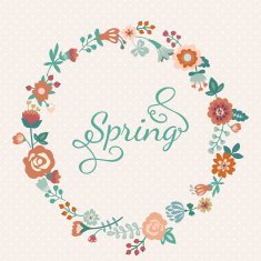 Floral wreath N34