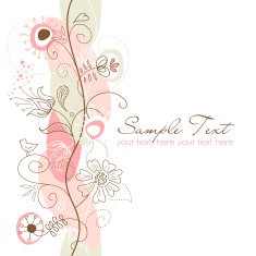 Floral background N978