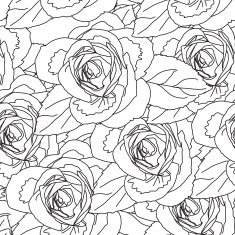 Flower pattern seamless Eps 10 N37