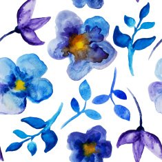 Watercolor pattern N76