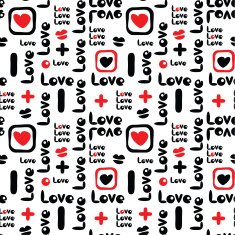 seamless pattern with lovely motives N4
