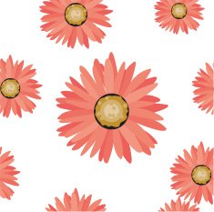 Seamless floral bright background N2