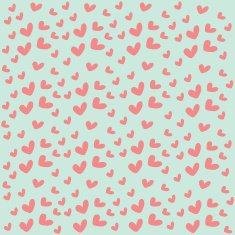 Seamless background with hearts N22