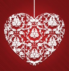 Lacy heart N2