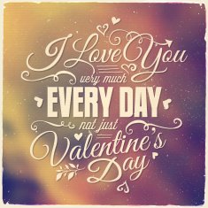 Valentine's day lettering N3