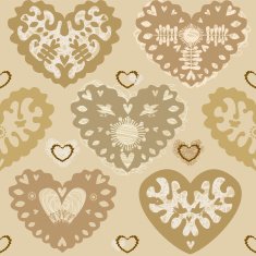 Hearts pattern N25