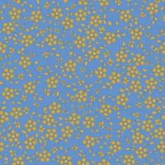 Seamless pattern of a little blue flowers N4