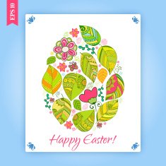 Easter egg background N12