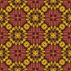 Seamless flower pattern background N8