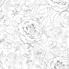 Rose seamless