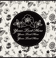 Flower card N36