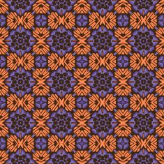 Seamless flower pattern background N12