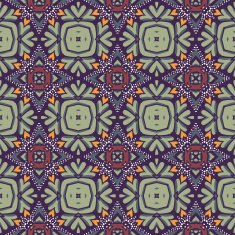 Seamless flower pattern background N13