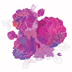 Decorative floral background N19