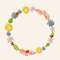 Flower Watercolor Card N7