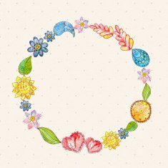 Flower Watercolor Card N8