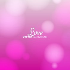 Love theme Valentine blurry background Vector image N2