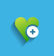 Vector love flat icon design N2