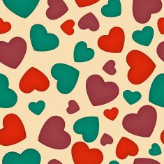 Seamless Hearts N16