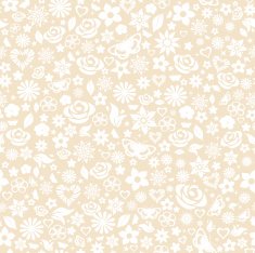 Seamless pattern of flowers N40