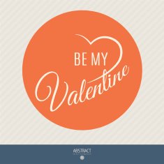 Valentine's Day vector poster N166