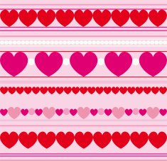 Valentine day greeting card vector N5
