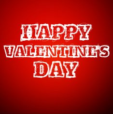 Valentines day draw text N2