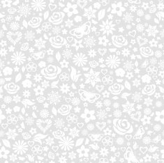 Seamless pattern of flowers N44