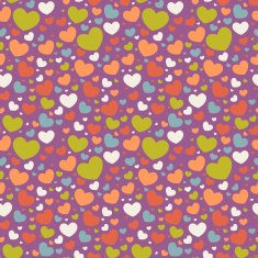 Valentine seamless pattern with hearts N9