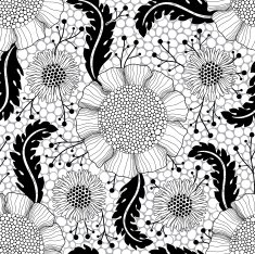 Seamless Floral Pattern N1501