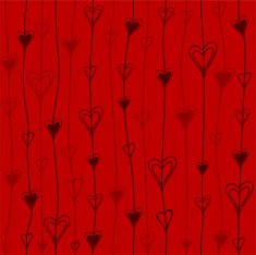 seamless heart textured background