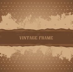 Vintage Frame Vector Illustration N2
