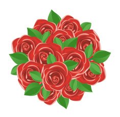 bouquet of roses N5