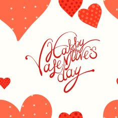 red heart valentine's day background N5