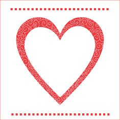 Valentine's day card N364