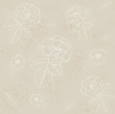 Seamless pattern of flowers N51