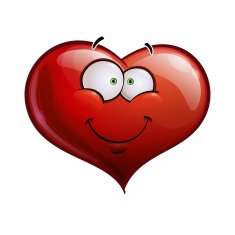 Heart Faces Happy Emoticons - Smiling N2