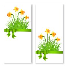 Two vector invitation cards N2